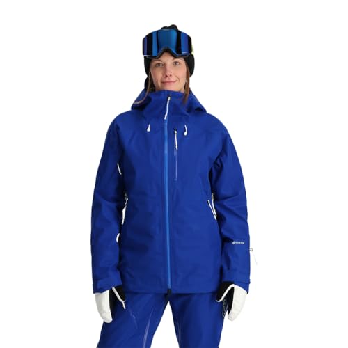 Amazon.com: Spyder WOMENS SOLITAIRE GTX SHELL JACKET ELECTRIC BLUE